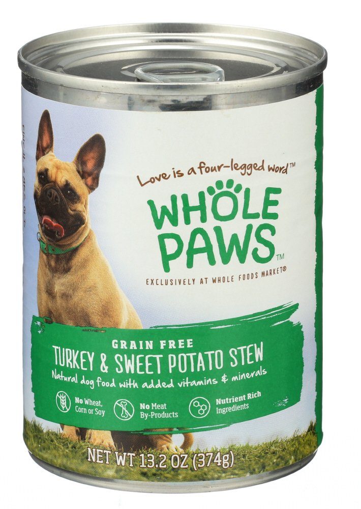 WHOLE PAWS Turkey & Sweet Potato Dog Food, 13.2 OZ
