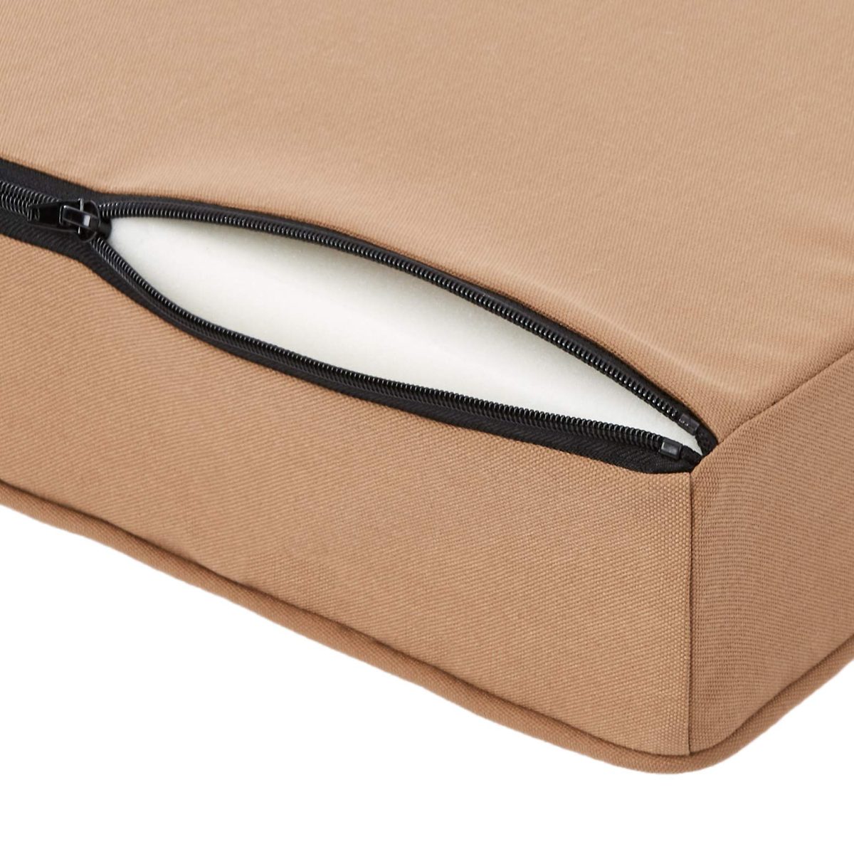 AmazonBasics Foam Pet Bed for Cats or Dogs - Small, Brown Flannel