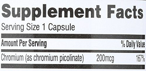 365 Everyday Value, Chromium Picolinate 200mcg, 250 ct