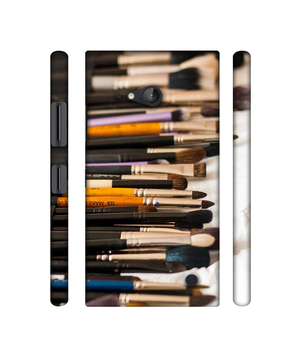Amazon Brand - Solimo Designer Makeup Set 3D Printed Hard Back Case Mobile Cover for Nokia Lumia 730