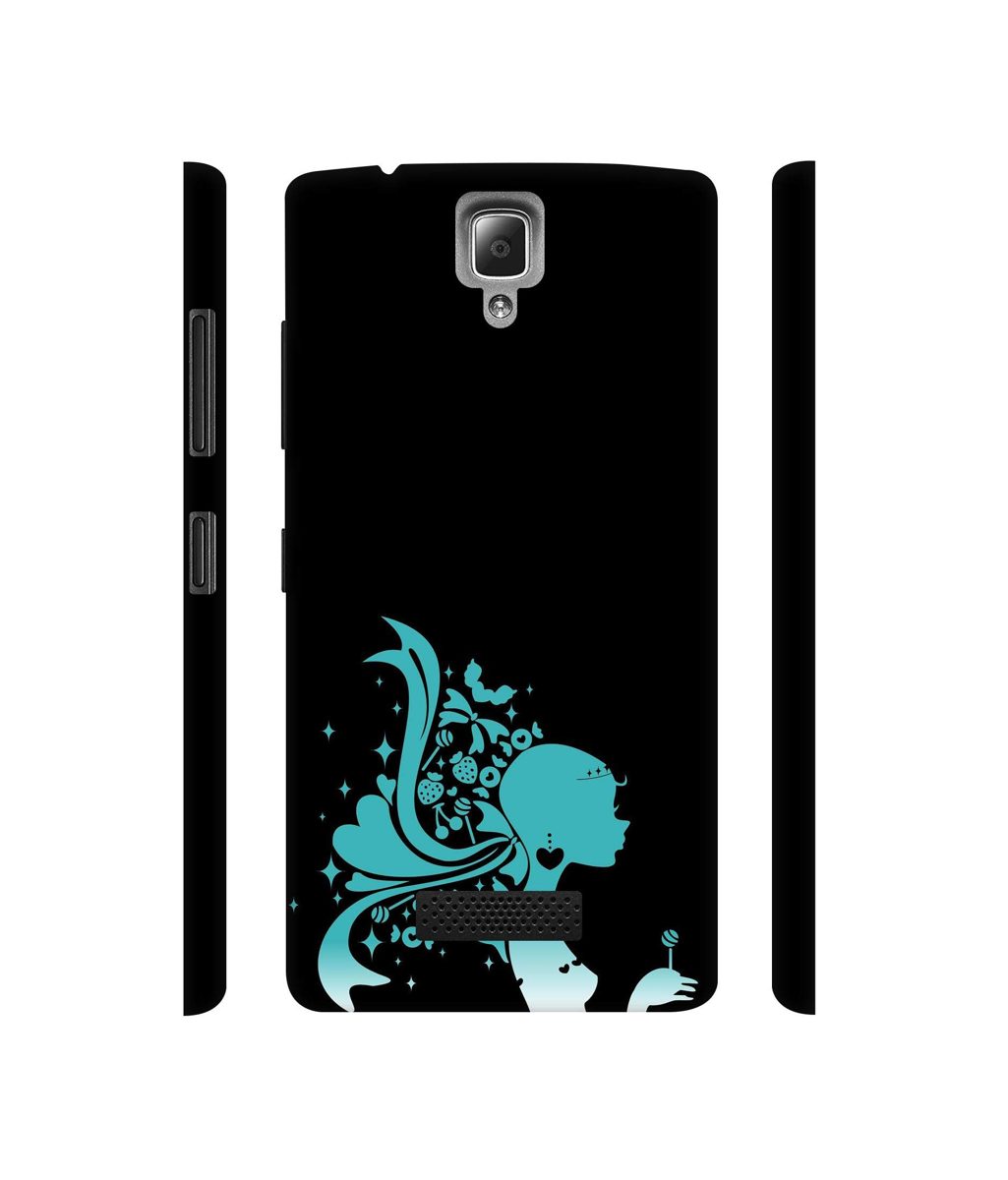 Amazon Brand - Solimo Designer Lady Vector N 3D Printed Hard Back Case Mobile Cover for Lenovo A2010