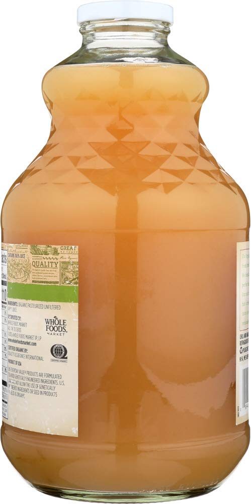 365 Everyday Value, Organic Juice Not from Concentrate - Pasteurized, Apple, 64 fl oz