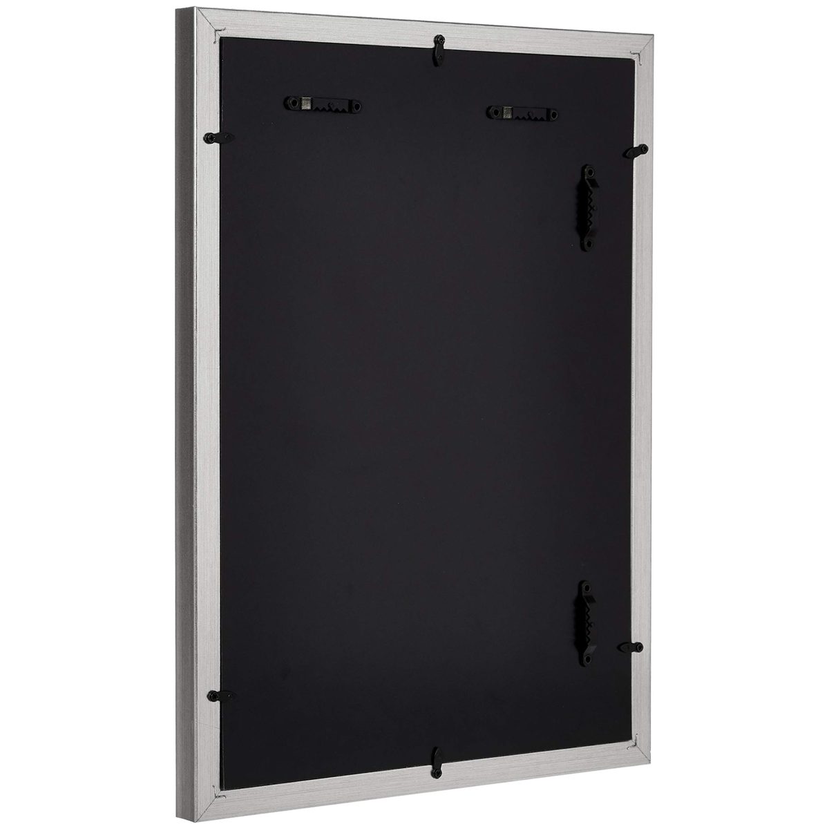 AmazonBasics Photo Frames - 4-Opening 4'x6' Collage, Nickel
