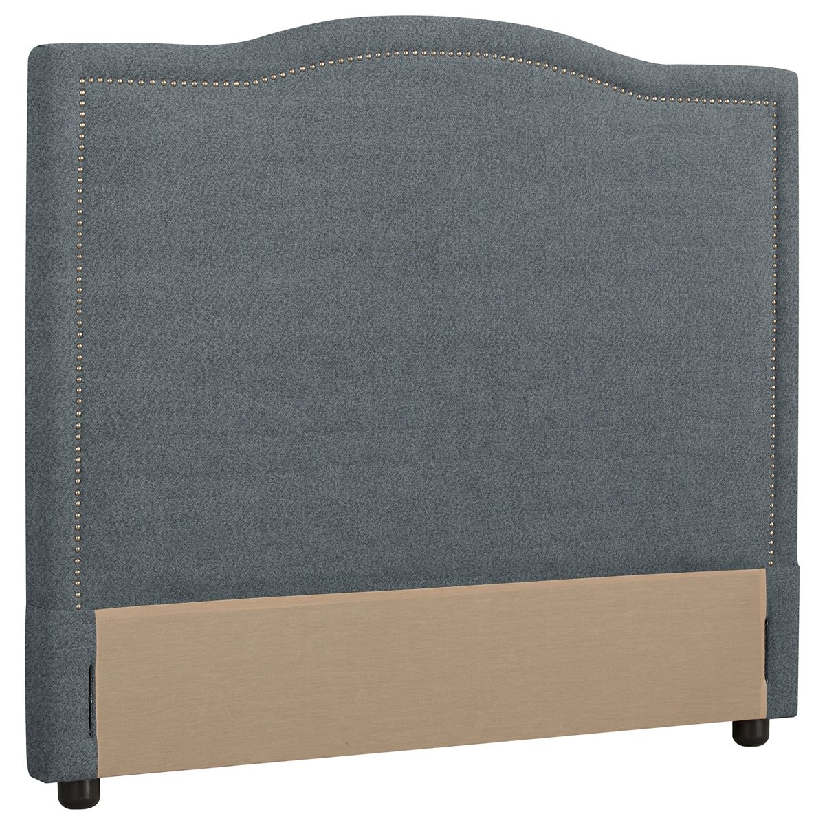 Amazon Brand – Stone & Beam Bridgewater Curved King Headboard, 82"W, Lagoon