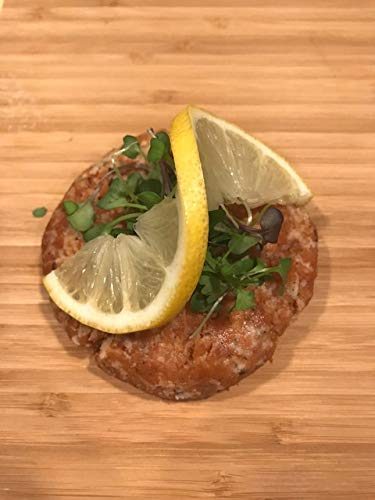 Garlic Parmesan Salmon Burger