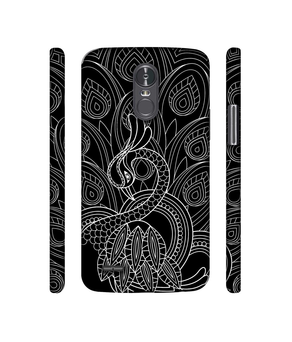 Amazon Brand - Solimo Designer Peacock Feather Pattern 3D Printed Hard Back Case Mobile Cover for LG Stylus 3