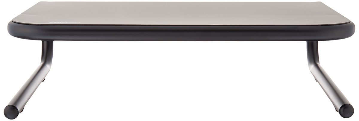 AmazonBasics Metal Monitor Stand, Black, 8-Pack