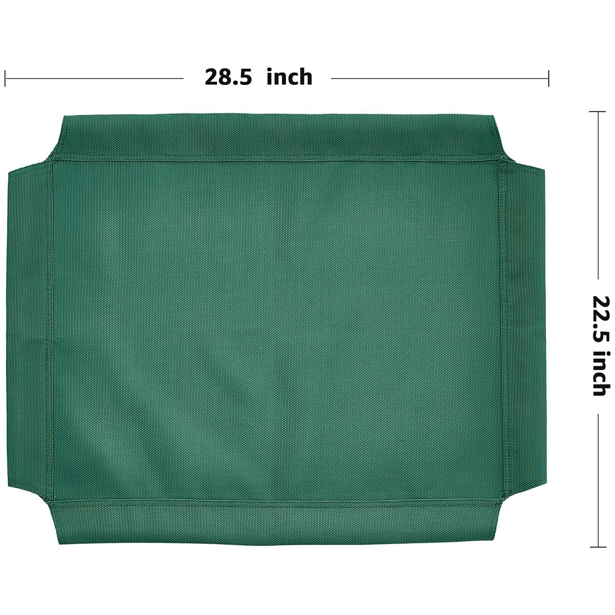 AmazonBasics Elevated Cooling Pet Bed Replacement Cover, Updated Sizing
