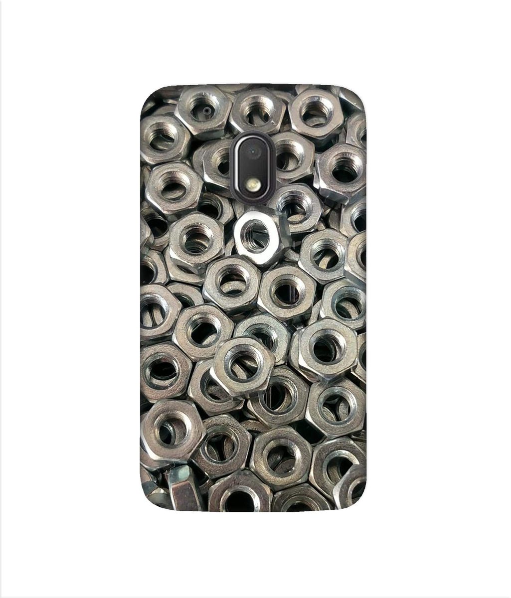 Amazon Brand - Solimo Designer Nut Bolt 3D Printed Hard Back Case Mobile Cover for Motorola Moto G4 Play