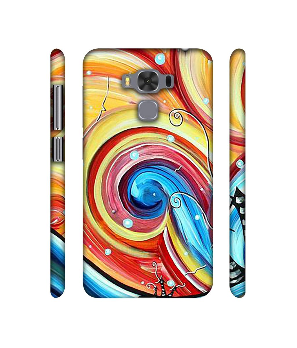 Amazon Brand - Solimo Designer Abstarct Color Mixing 3D Printed Hard Back Case Mobile Cover for Asus Zenfone 3 Max ZC553KL