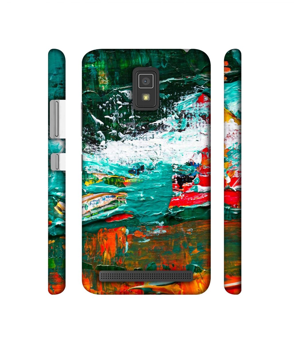 Amazon Brand - Solimo Designer Multicolor Glass Color 3D Printed Hard Back Case Mobile Cover for Lenovo A6600