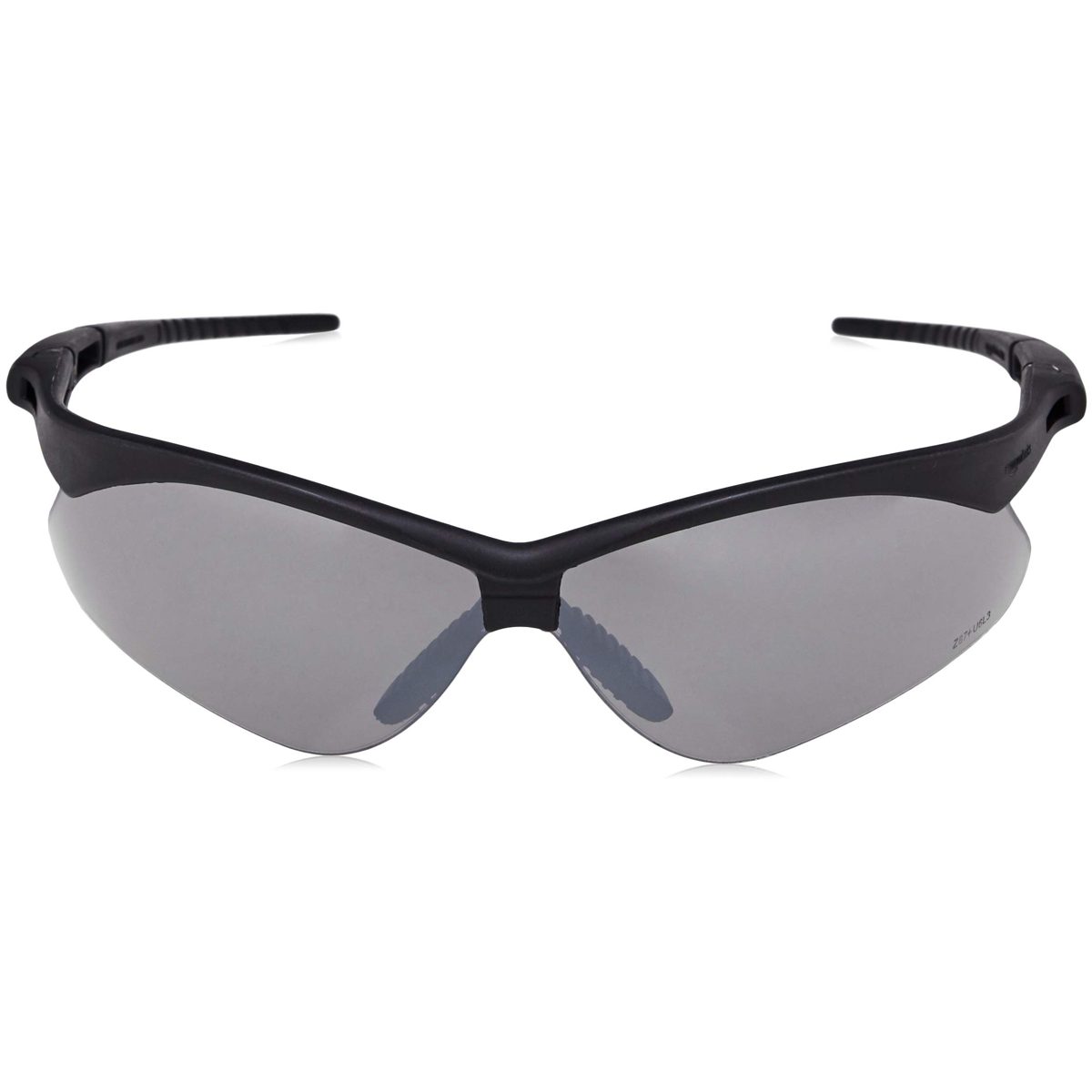 AmazonBasics Anti-Scratch Safety Glasses, UV-Resistant, Smoke Mirror Lens, 3-Count