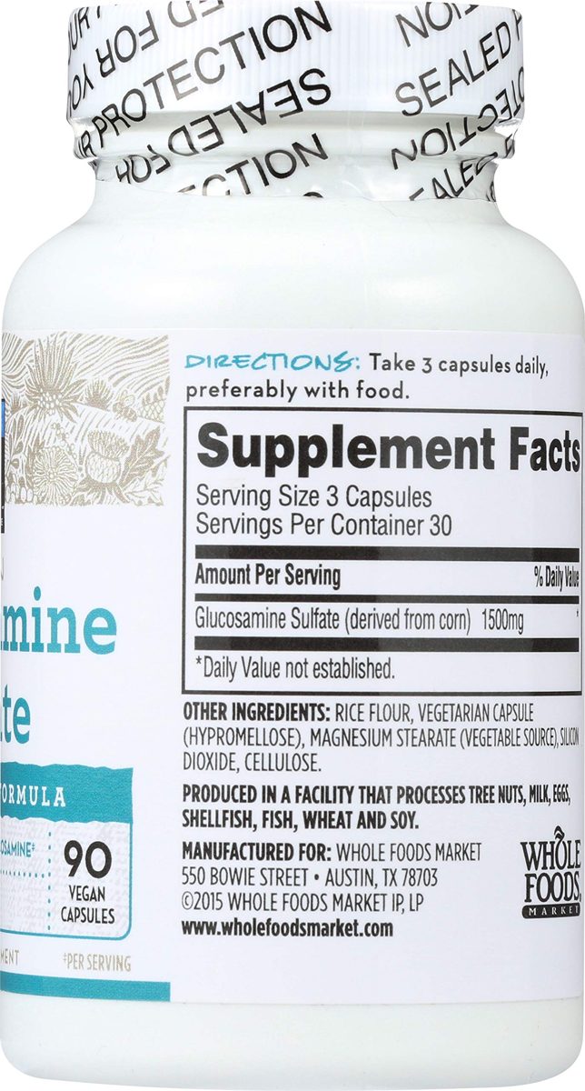 365 Everyday Value, Vegan Glucosamine Sulfate, 90 ct