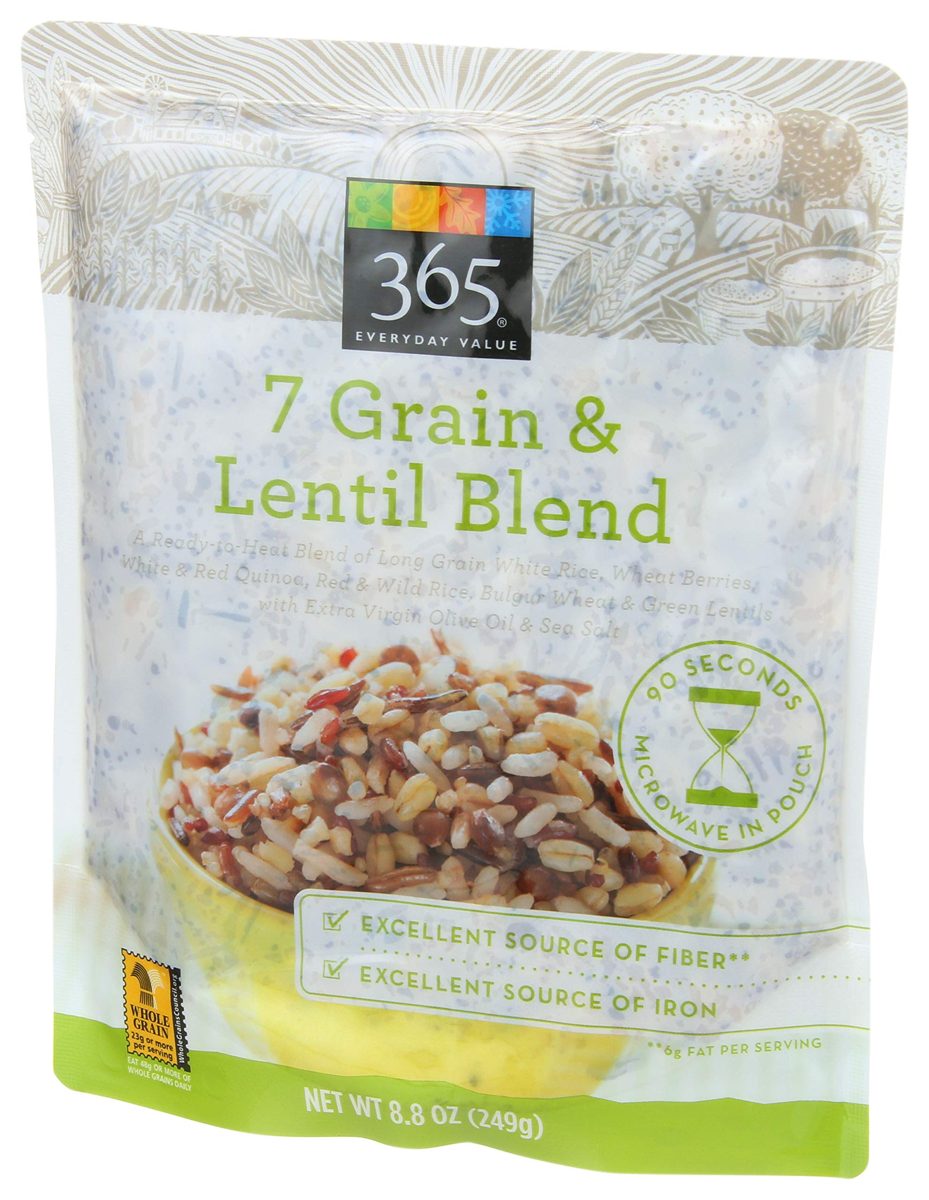 365 Everyday Value, 7 Grain & Lentil Blend, 8.8 oz