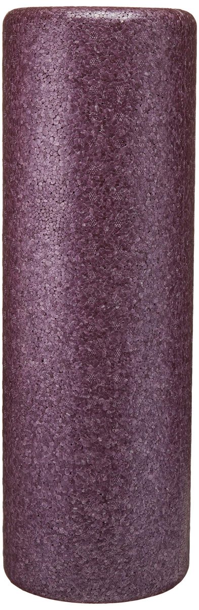 AmazonBasics High-Density Round Foam Roller | 18-inches, Purple (Renewed)