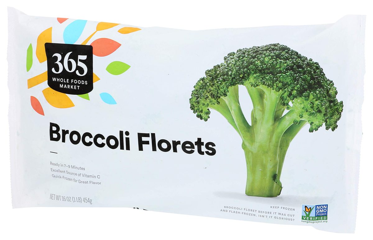 365 Everyday Value, Broccoli Florets, 16 oz, (Frozen)