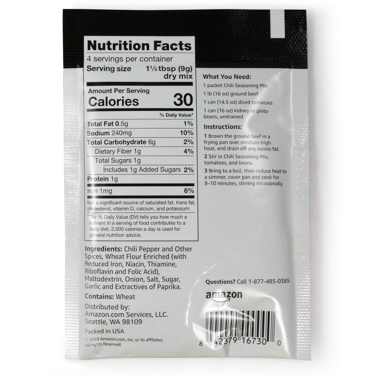 REGULAR CHILI SEASONING MIX