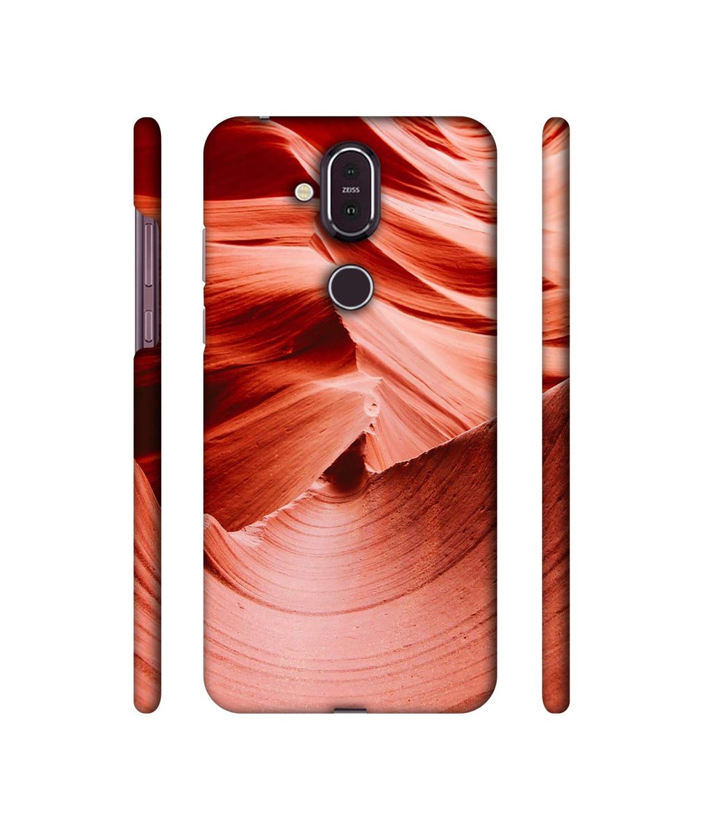 Amazon Brand - Solimo Designer Sand Mountain 3D Printed Hard Back Case Mobile Cover for Nokia 8.1