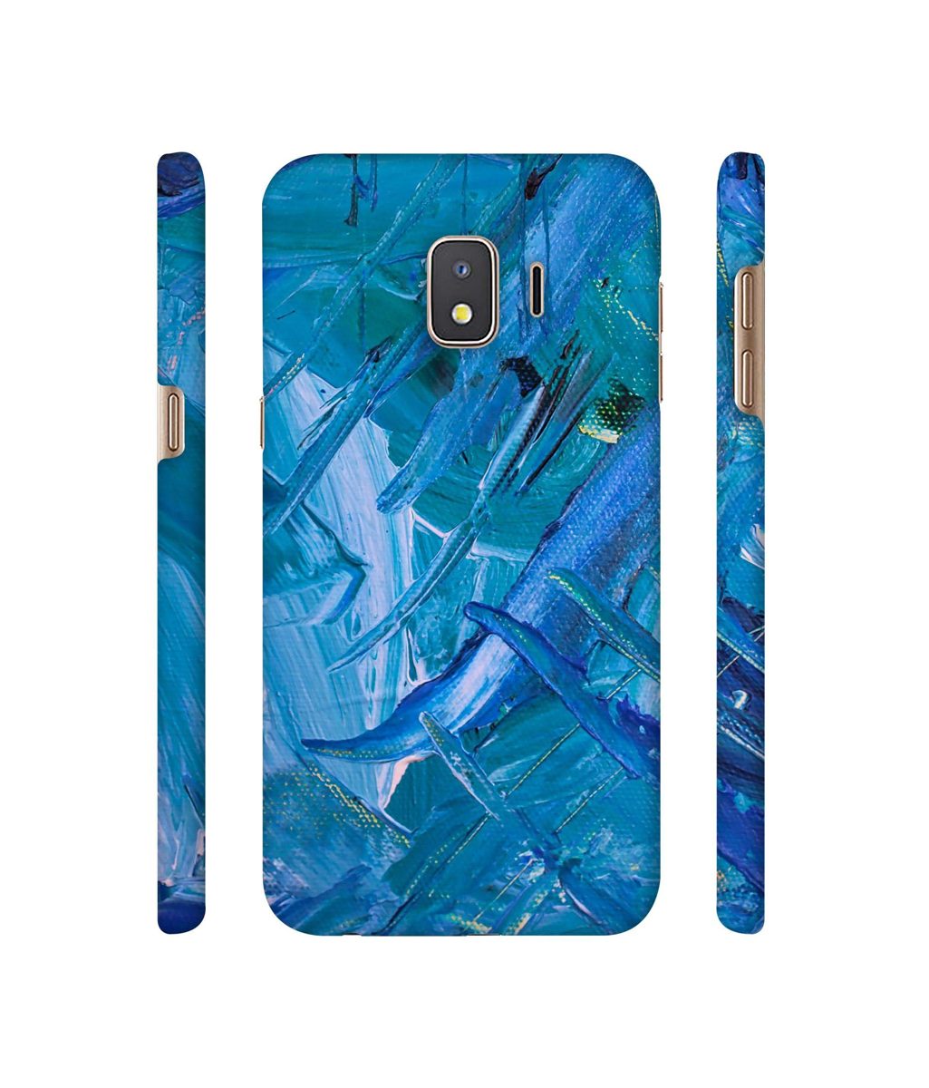 Amazon Brand - Solimo Designer Blue Paint 3D Printed Hard Back Case Mobile Cover for Samsung Galaxy J2 Core