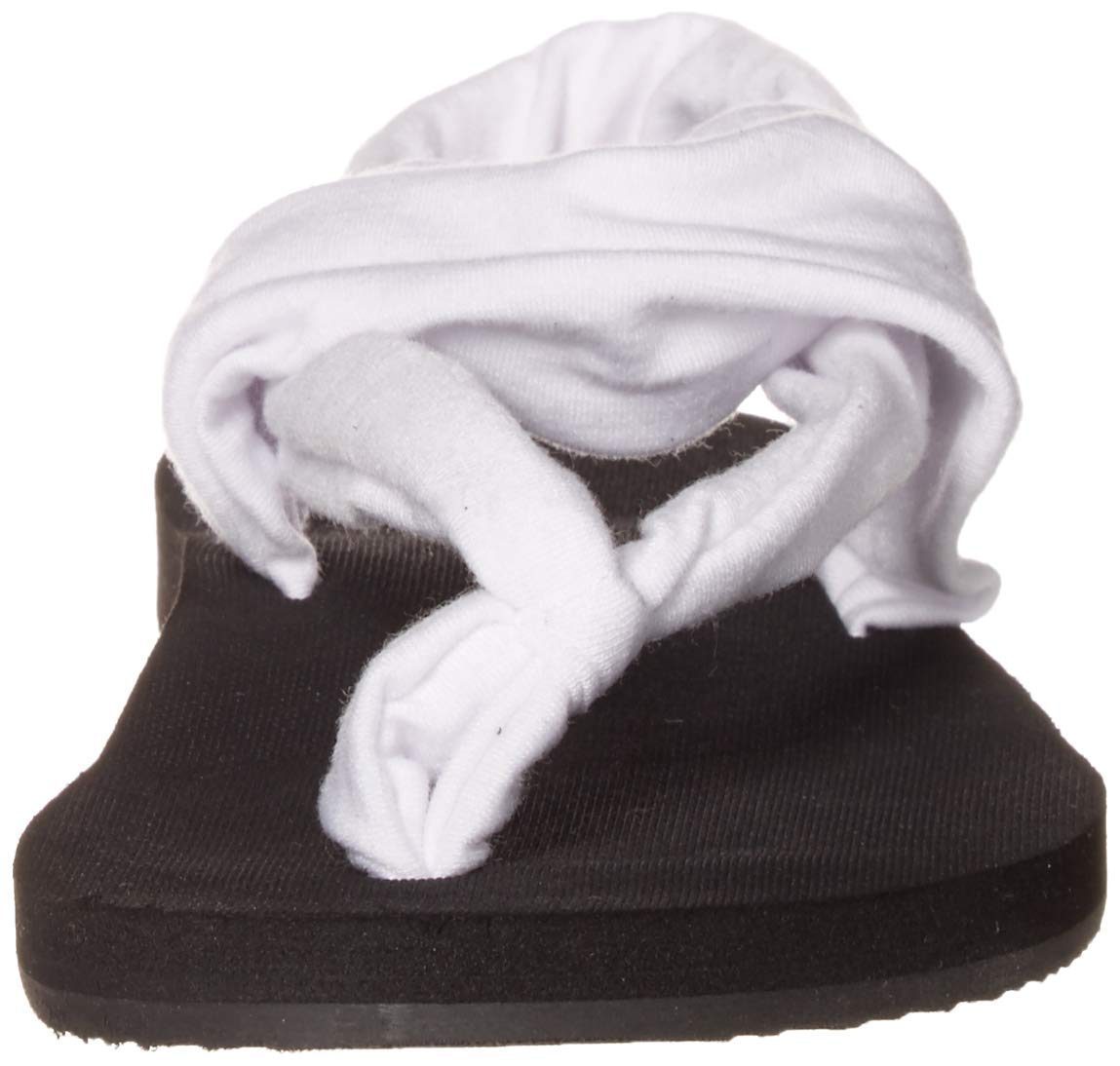 Amazon Essentials Women's Delia Sandal, White, 13 Medium US