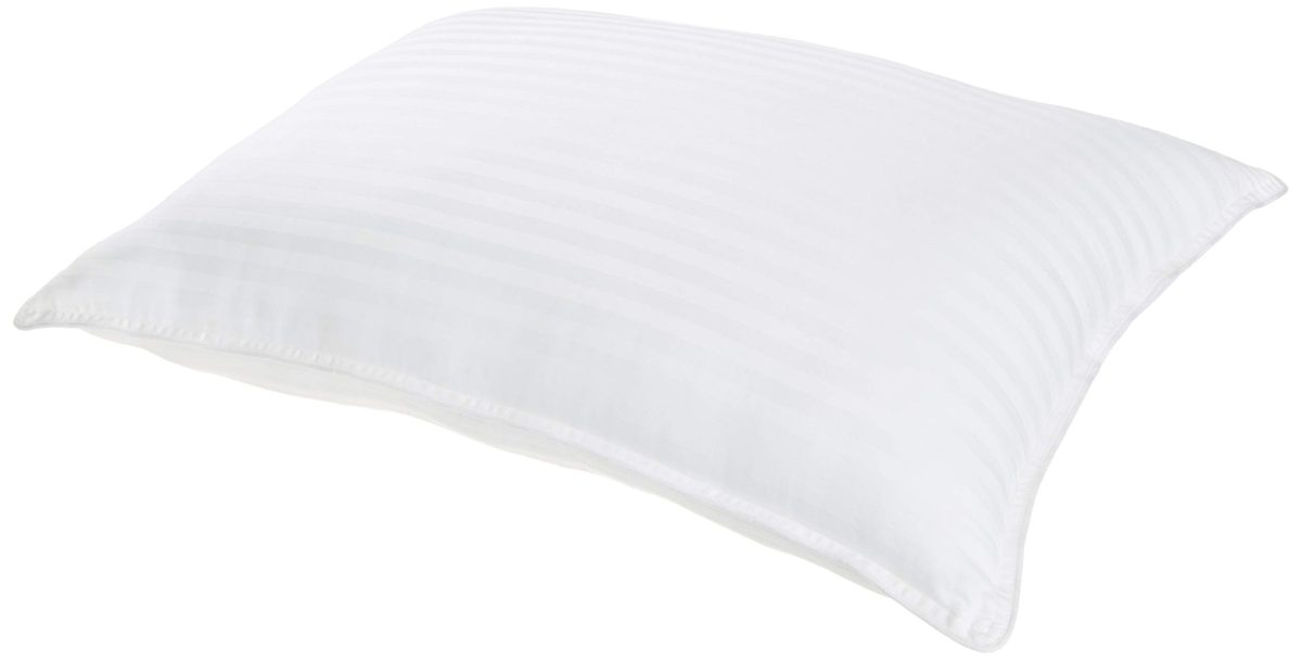 AmazonBasics Hotel-Style Down-Alternative Pillows, 2-Pack
