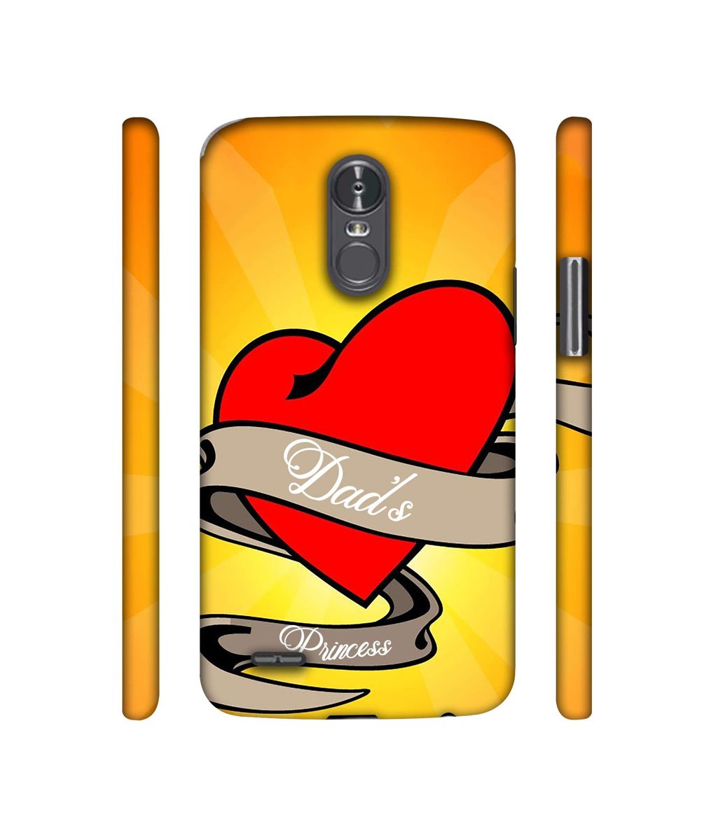 Amazon Brand - Solimo Designer Dad's Princess 3D Printed Hard Back Case Mobile Cover for LG Stylus 3