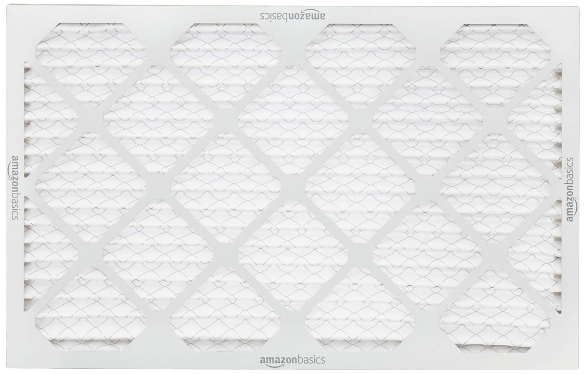 AmazonBasics MERV 11 AC Furnace Air Filter - 16'' x 25'' x 1'', 6-Pack