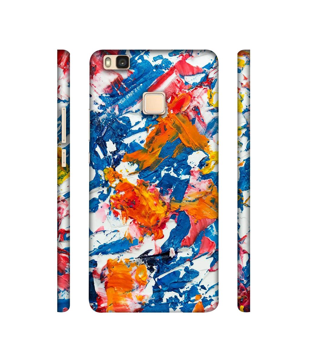 Amazon Brand - Solimo Designer Wax Color Mash On Canvas 3D Printed Hard Back Case Mobile Cover for Huawei P9 lite