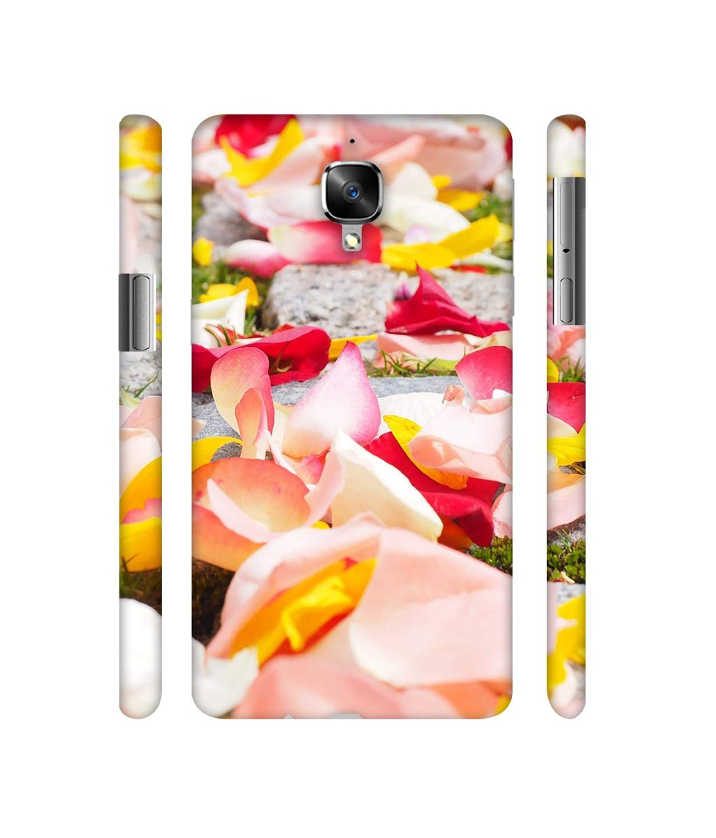 Amazon Brand - Solimo Designer Rose Petals 3D Printed Hard Back Case Mobile Cover for OnePlus 3 / OnePlus 3T