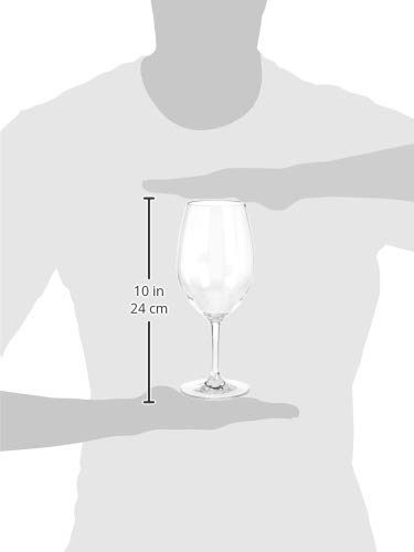 AmazonBasics Tritan Wine Glasses - 20-Ounce, Set of 4