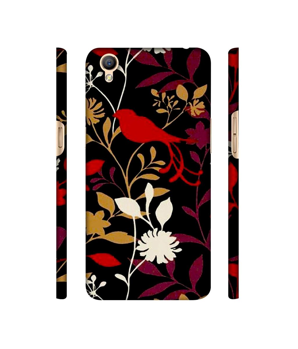 Amazon Brand - Solimo Designer Flower Bunch Pain On Cloth 3D Printed Hard Back Case Mobile Cover for Oppo A37