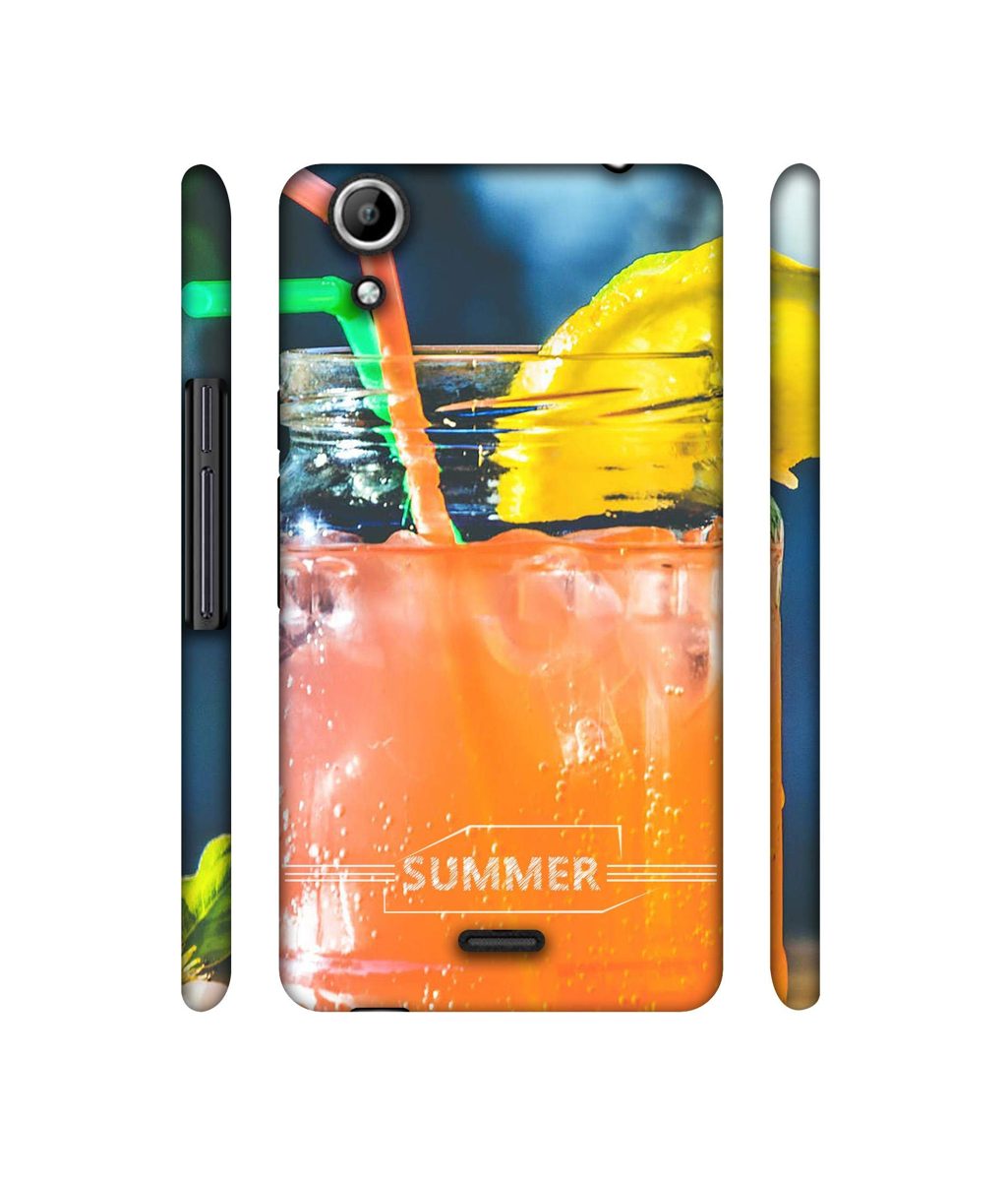 Amazon Brand - Solimo Designer Summer Juice 3D Printed Hard Back Case Mobile Cover for Micromax Canvas Selfie 2 Q340