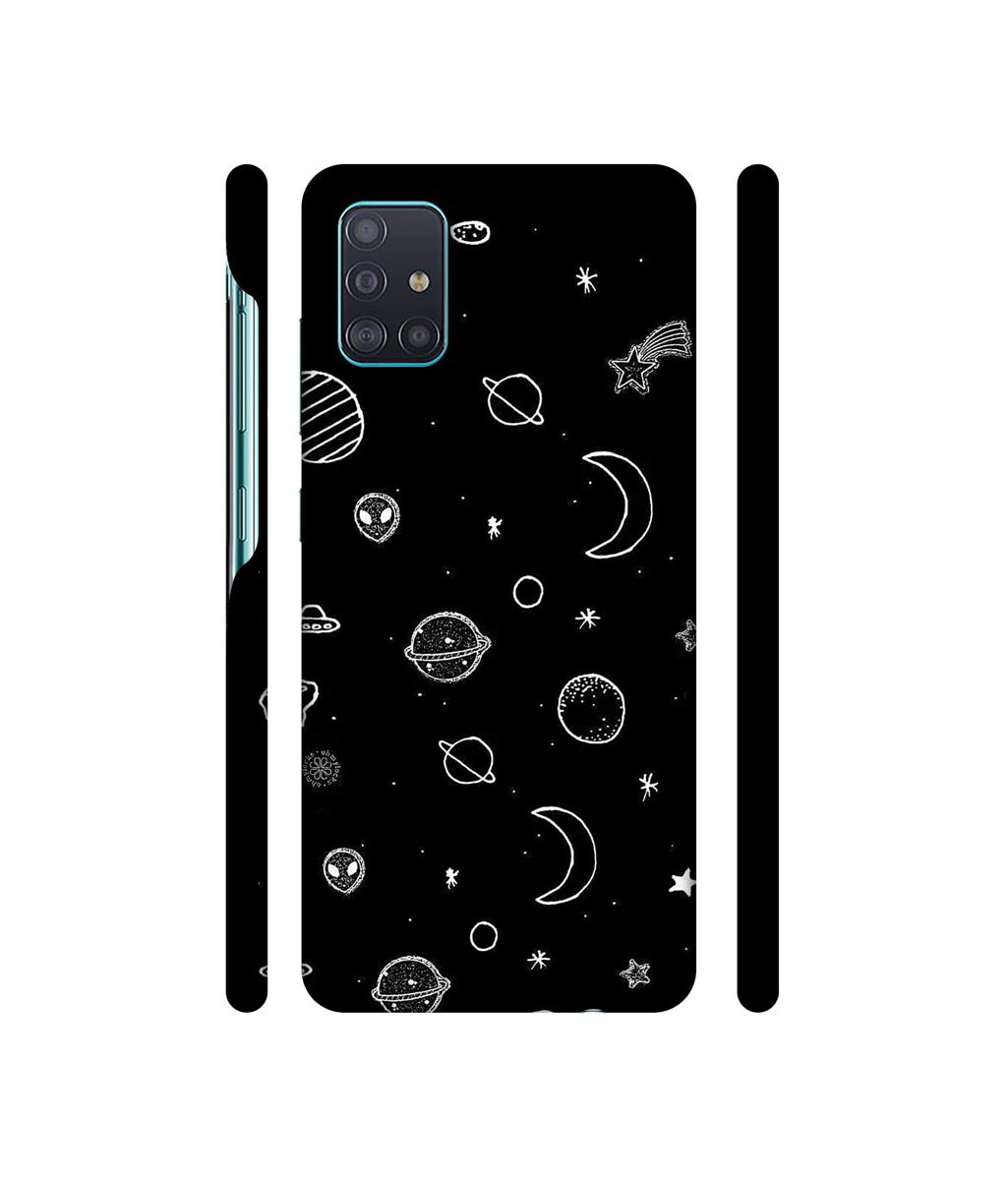Amazon Brand - Solimo Designer Solar System 3D Printed Hard Back Case Mobile Cover for Samsung Galaxy A51