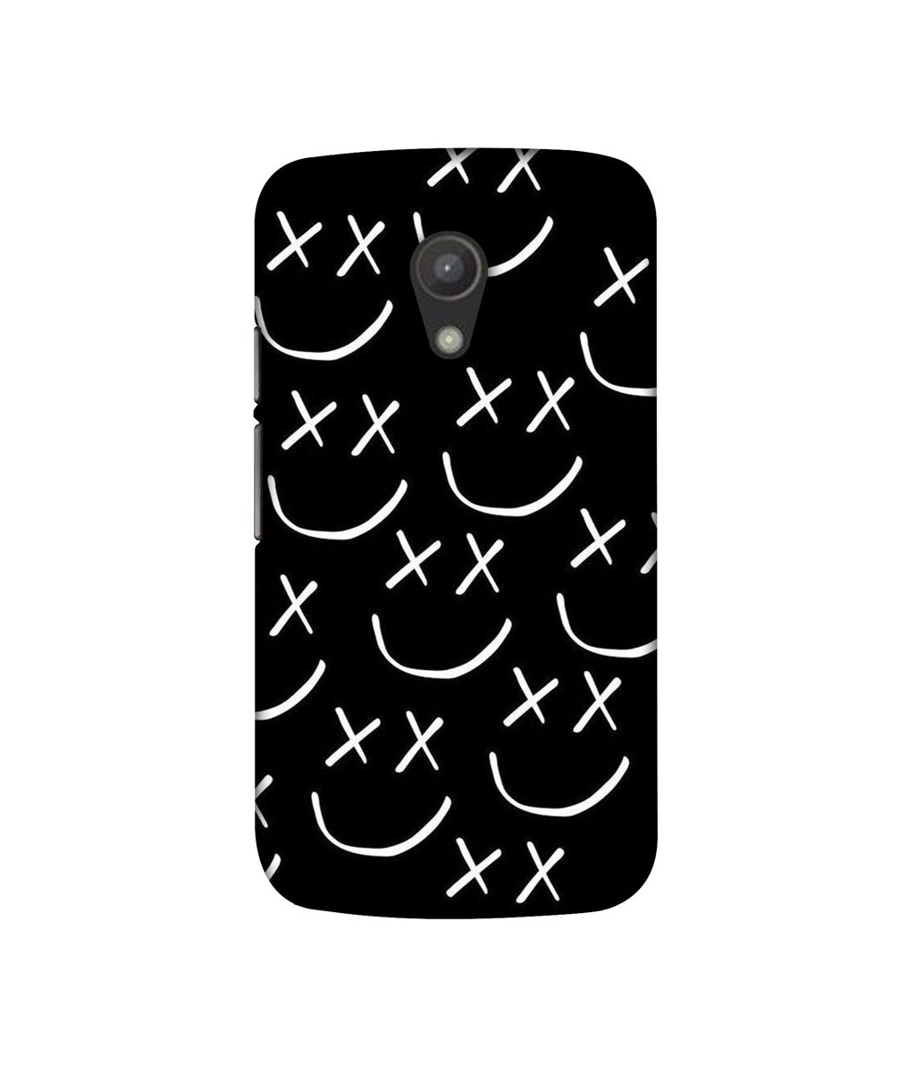 Amazon Brand - Solimo Designer Cross Texture 3D Printed Hard Back Case Mobile Cover for Motorola Moto G 2nd Generation
