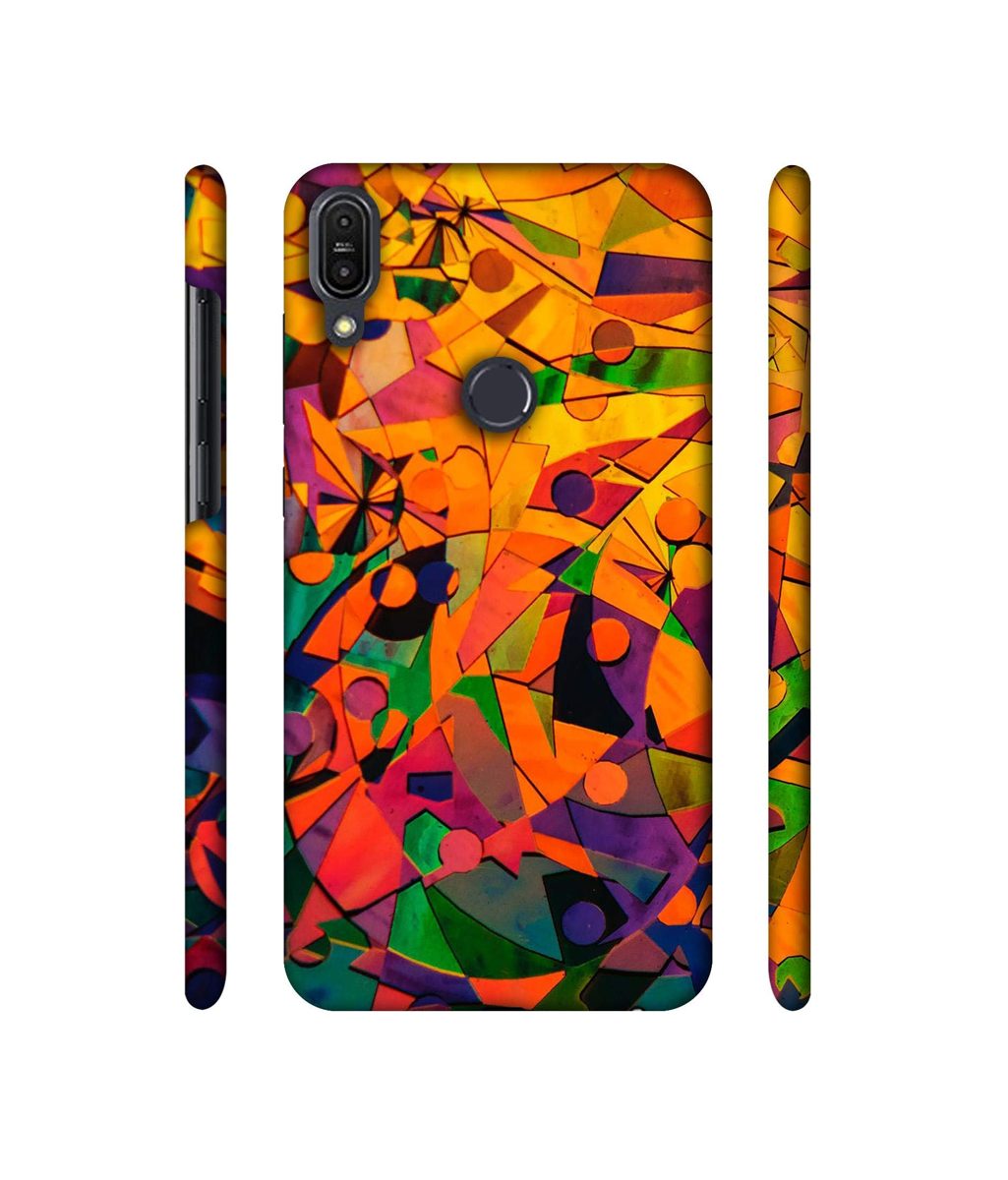 Amazon Brand - Solimo Designer Multicolor Texture 3D Printed Hard Back Case Mobile Cover for Asus Zenfone Max Pro M1 ZB601KL