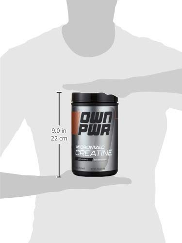 OWN PWR Micronized Creatine Monohydrate Powder, 5G per Serving, Unflavored, 2.2 Pound Value Size (200 servings)