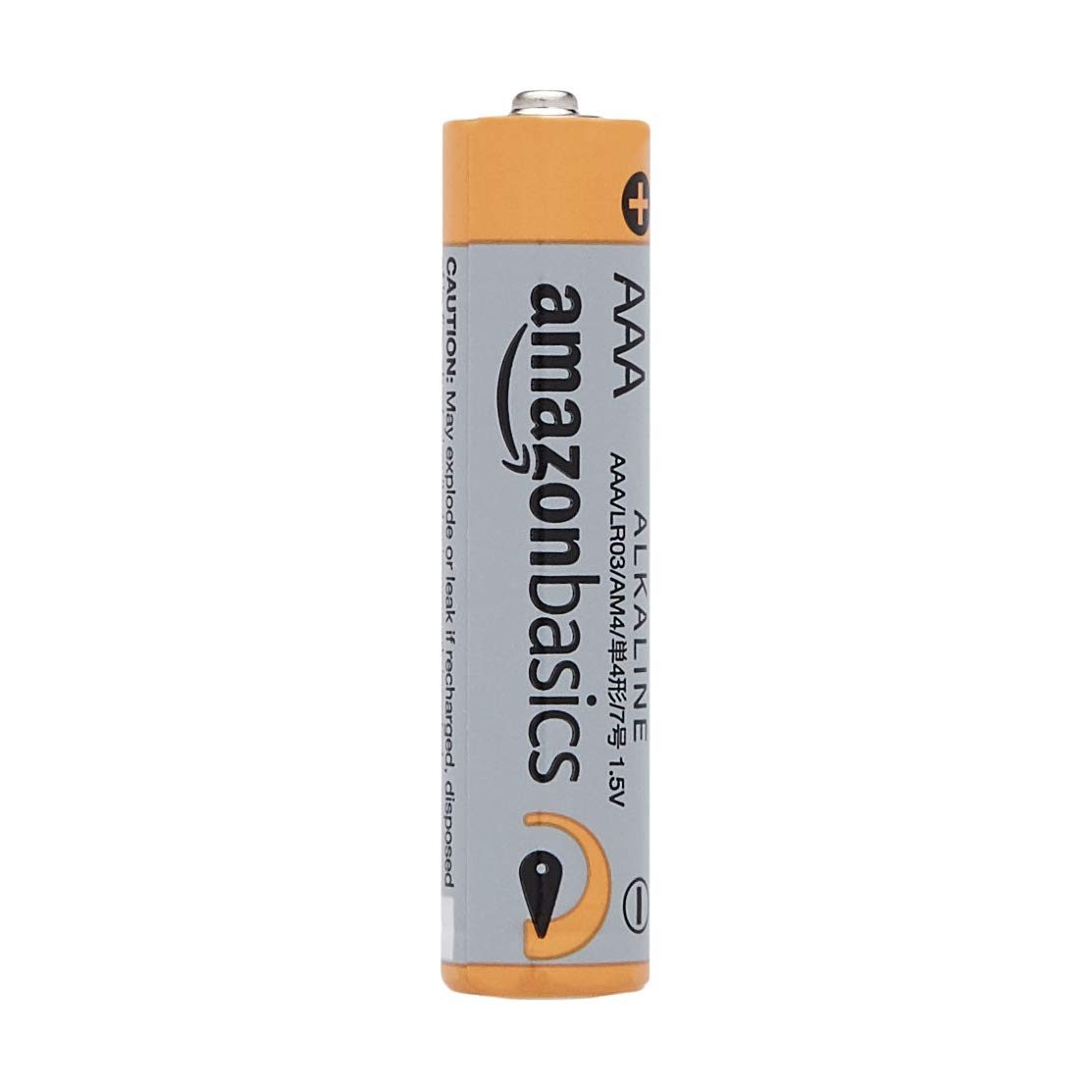 AmazonBasics AAA 1.5 Volt Performance Alkaline Batteries - Pack of 4