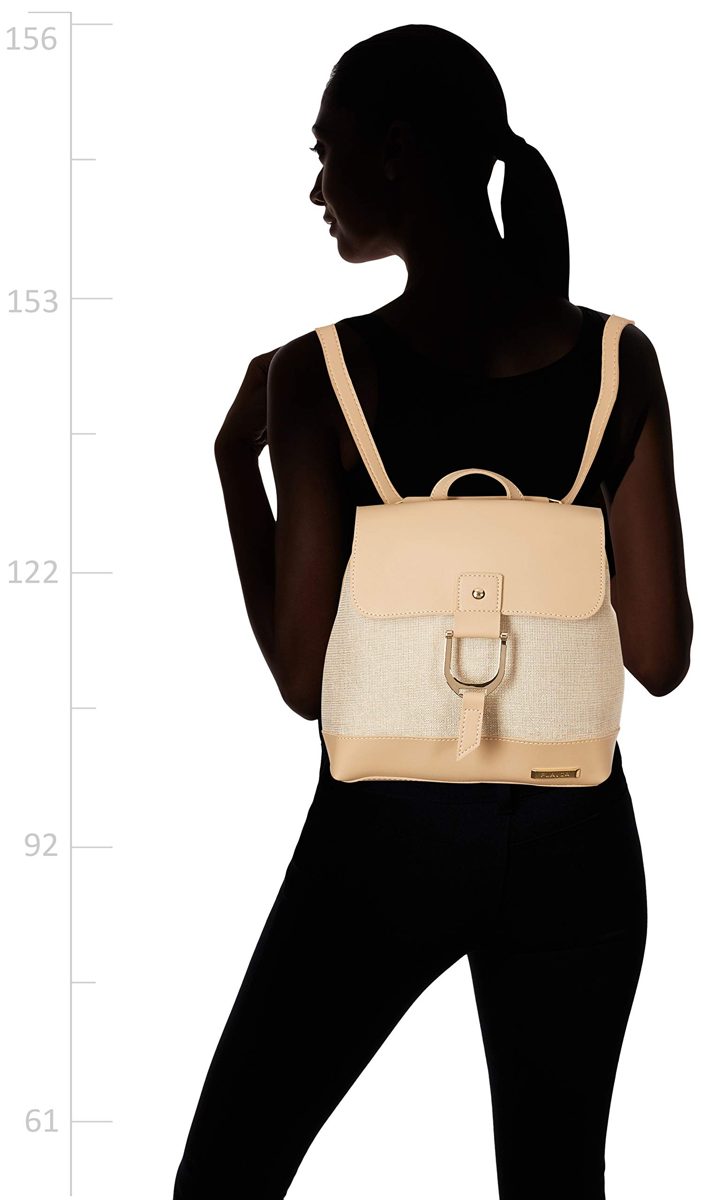 Flavia Women's Handbag (Beige)