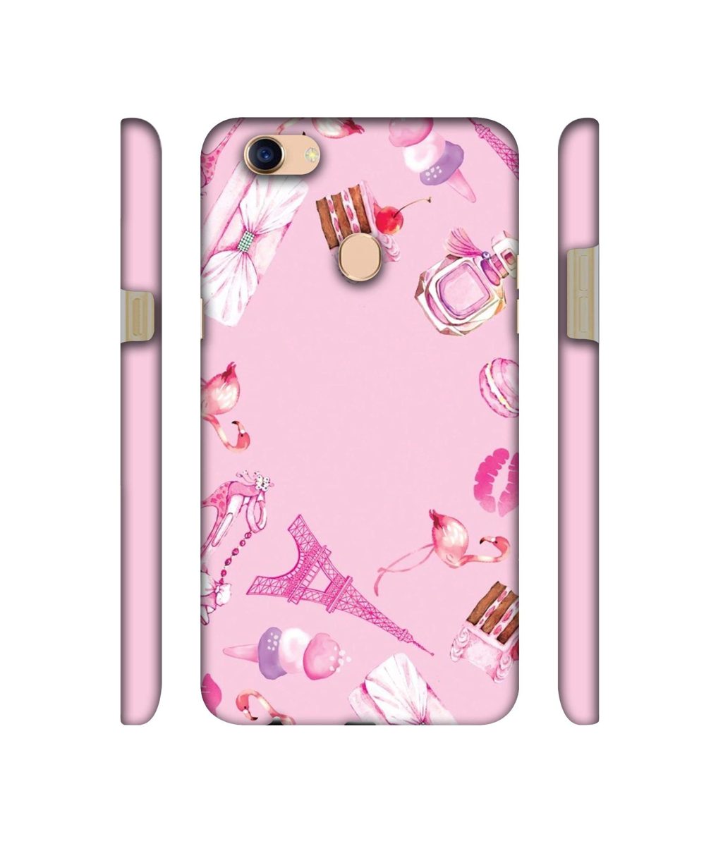 Amazon Brand - Solimo Designer Ladies Accessories 3D Printed Hard Back Case Mobile Cover for Oppo F5