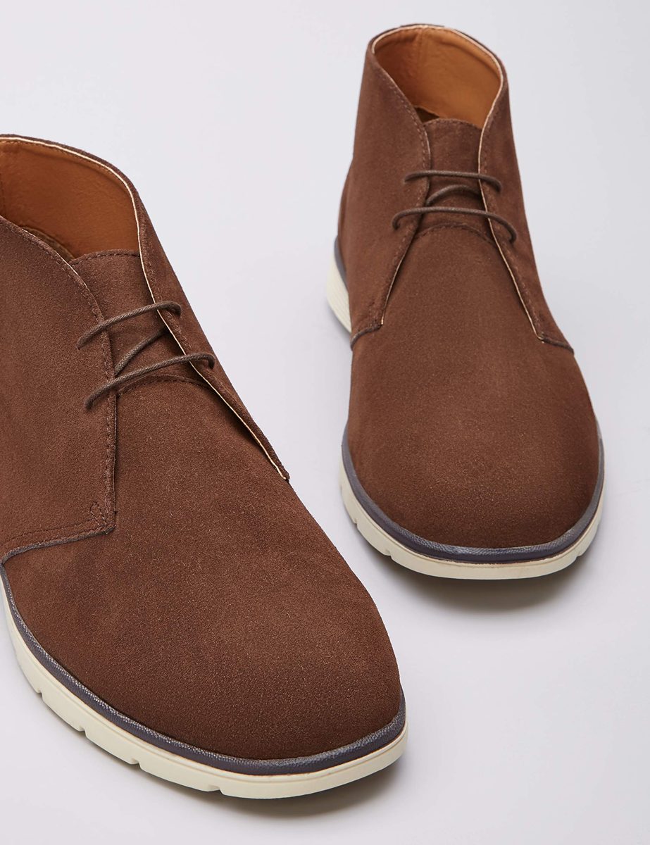 Amazon Brand: Find Leather Men's Chukka Boots