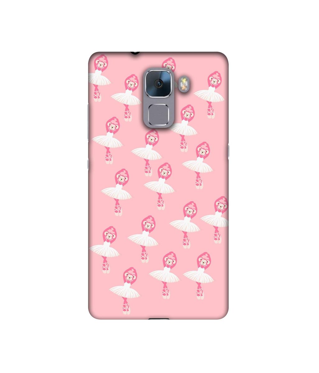 Amazon Brand - Solimo Designer Monkey with Skart 3D Printed Hard Back Case Mobile Cover for Huawei Honor 7