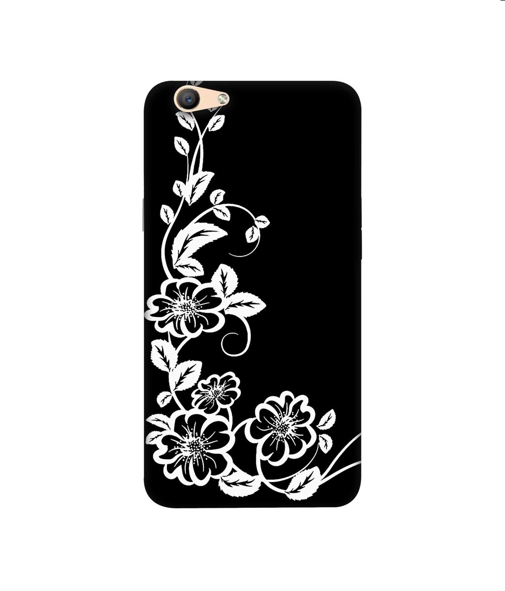 Amazon Brand - Solimo Designer Flower 3D Printed Hard Back Case Mobile Cover for Oppo F1s