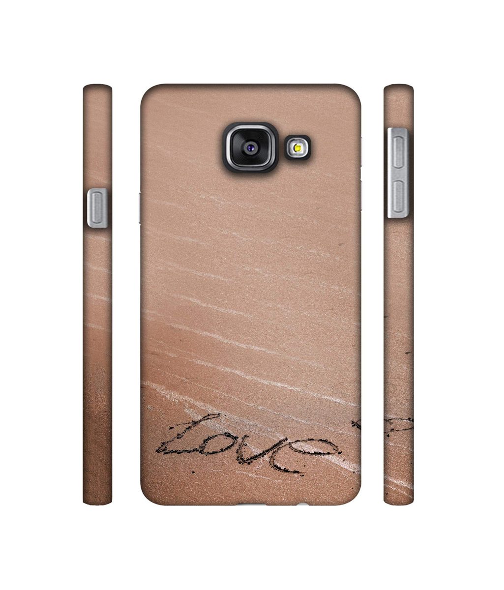 Amazon Brand - Solimo Designer Love 3D Printed Hard Back Case Mobile Cover for Samsung Galaxy A3 (2016)