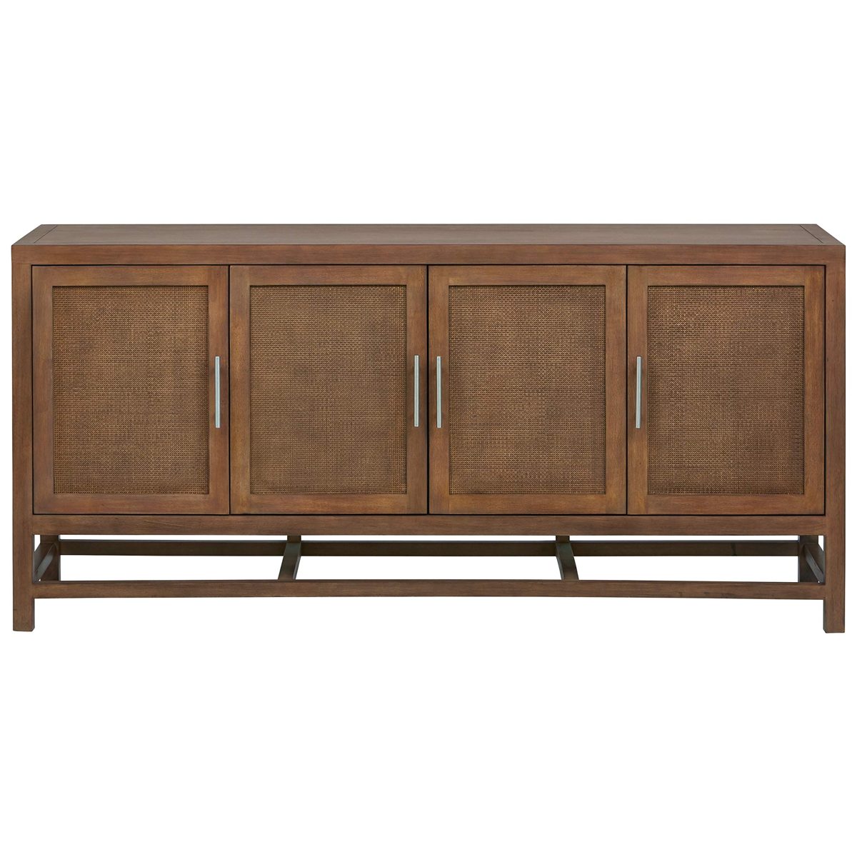 Amazon Brand – Stone & Beam Traditional Buffet Storage Cabinet - 68 Inch, Brown
