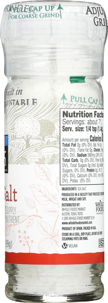 365 Everyday Value, Sea Salt, 3.5 oz