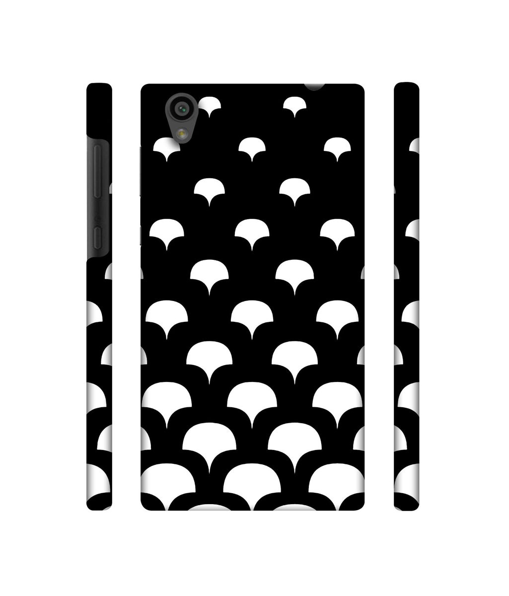 Amazon Brand - Solimo Designer White Texture 3D Printed Hard Back Case Mobile Cover for Sony Xperia L1