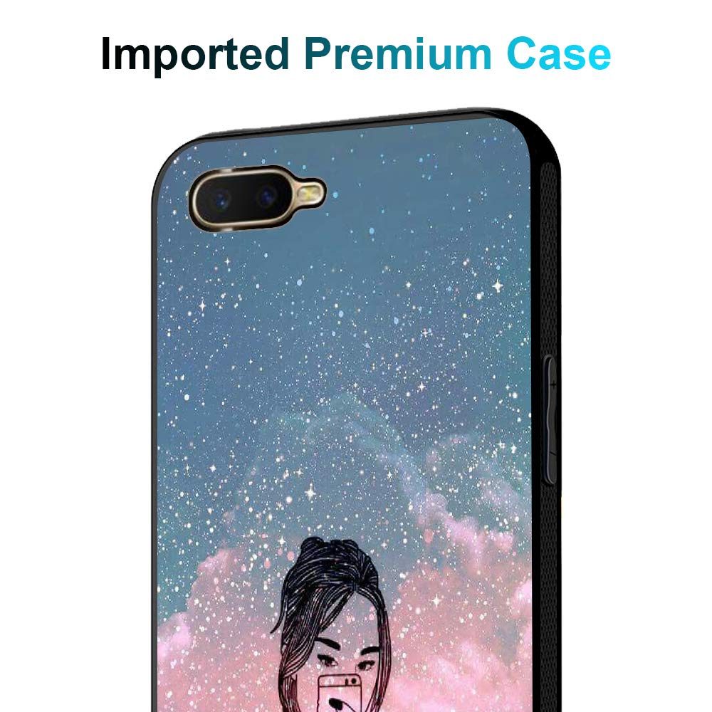 Amazon Brand - Solimo Designer Selfie Printed Hard Back Case Mobile Cover forOppo K1 (D1273)