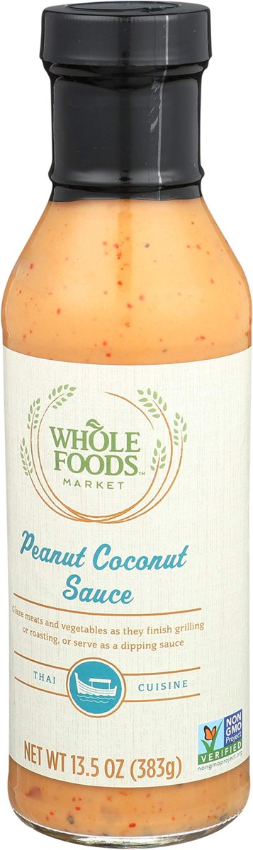 Whole Foods Market, Peanut Coconut Sauce, 13.5 oz