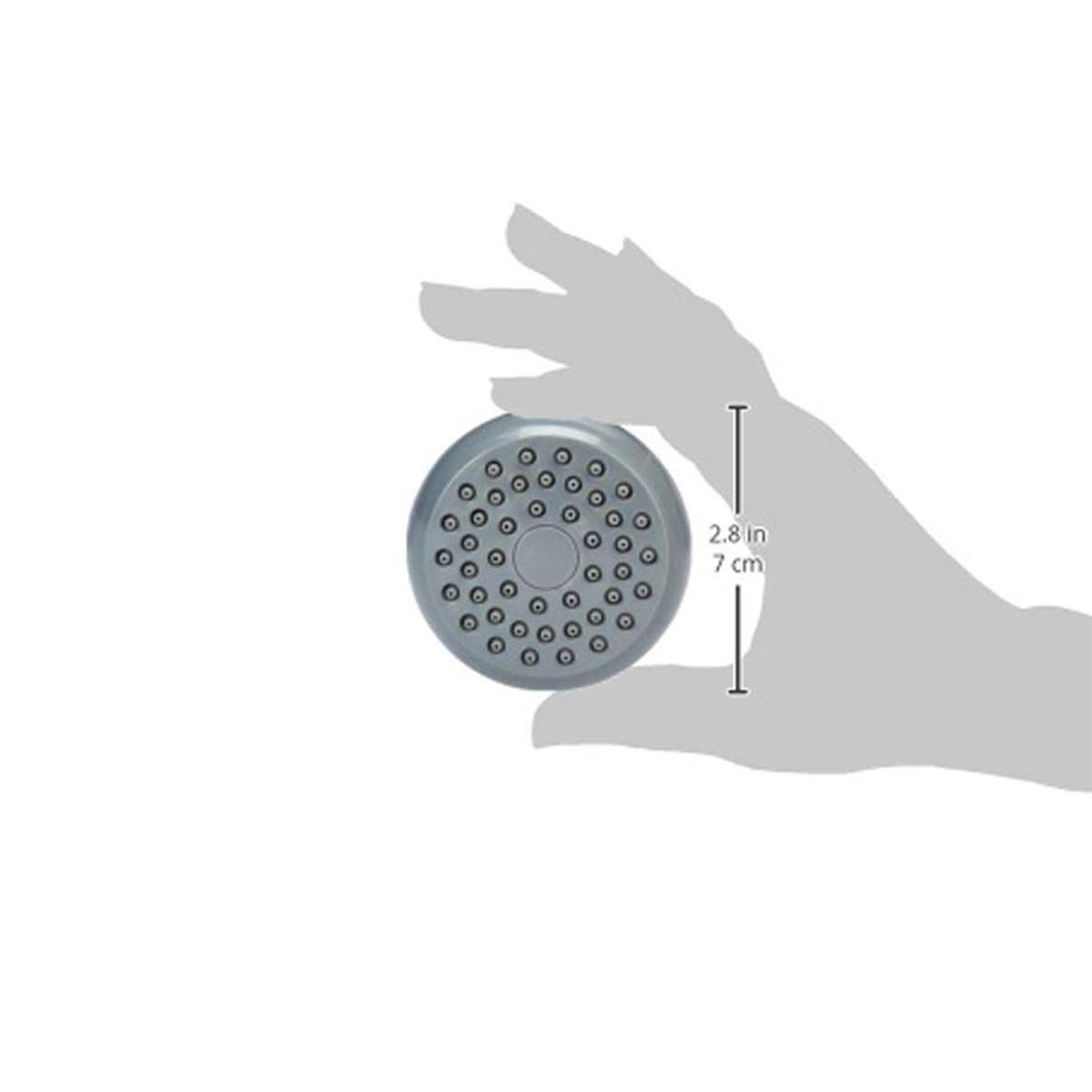AmazonBasics High-Pressure Shower Head, 3 Inch