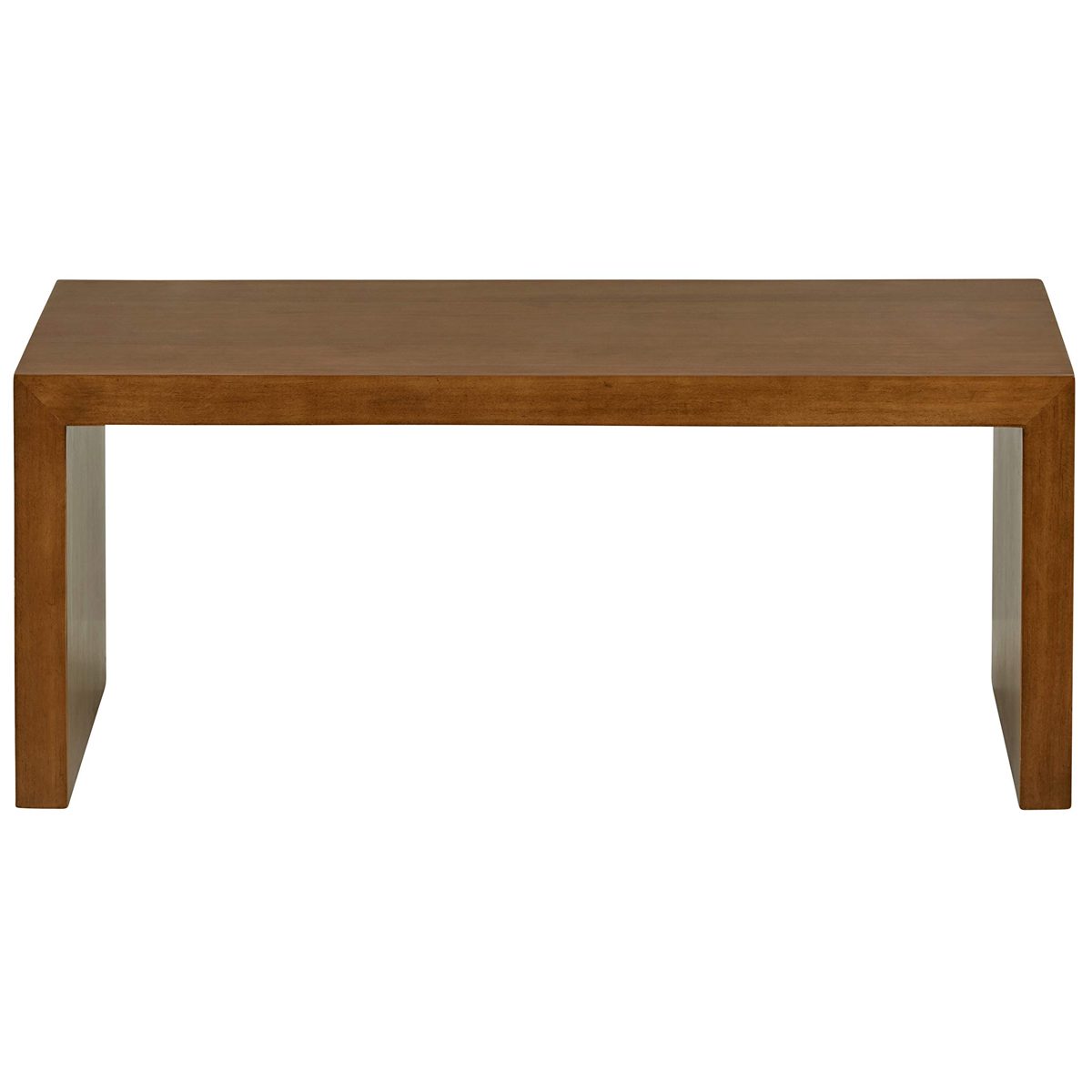 Amazon Brand – Rivet Modern Coffee Table, 39.37"W, Pine Veneer and Natural Wood